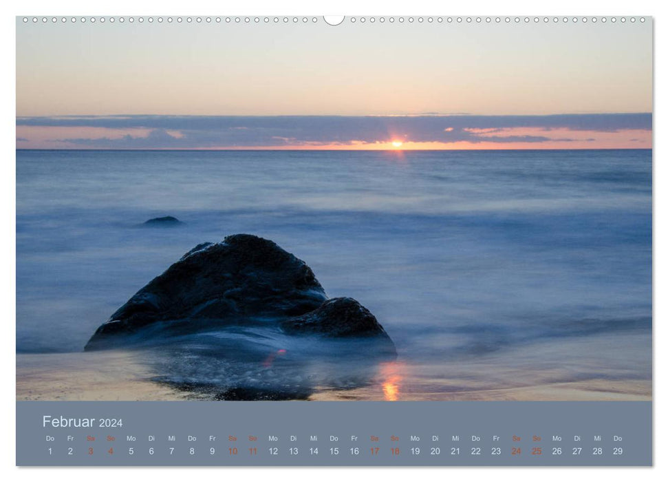 Journée à la mer (Calendrier mural CALVENDO 2024) 