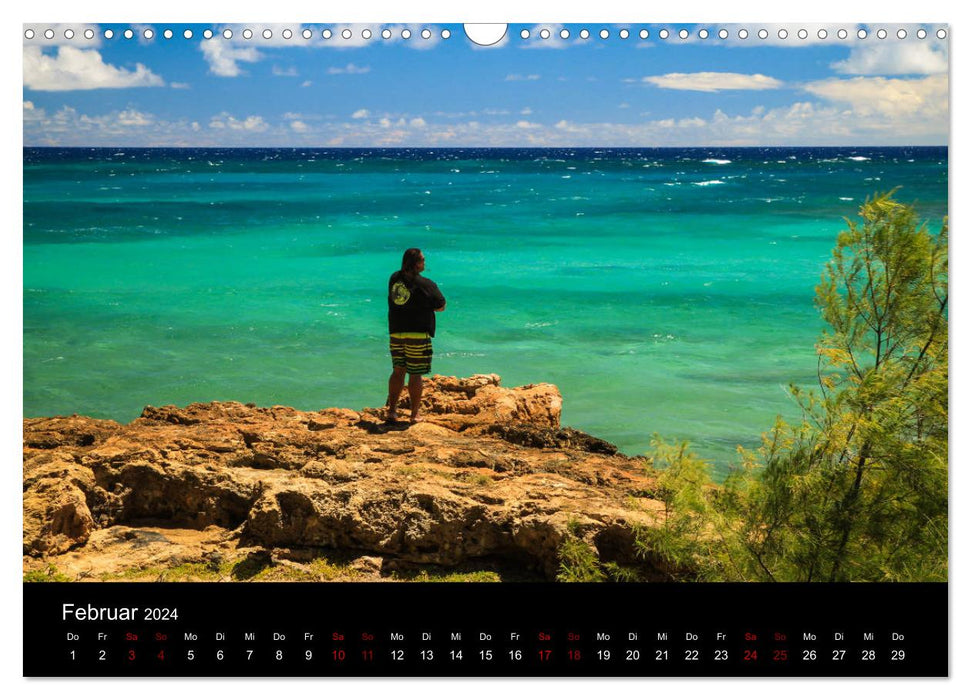 Kauai - The Garden Island (CALVENDO Wandkalender 2024)