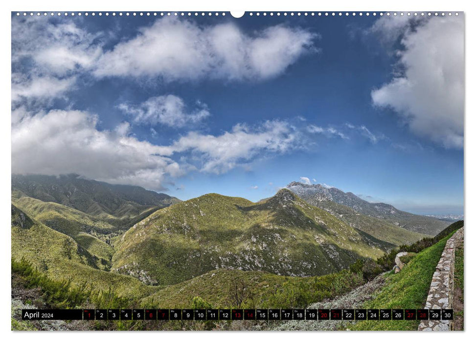 Afrique du Sud - De la steppe à l'océan (Calendrier mural CALVENDO 2024) 