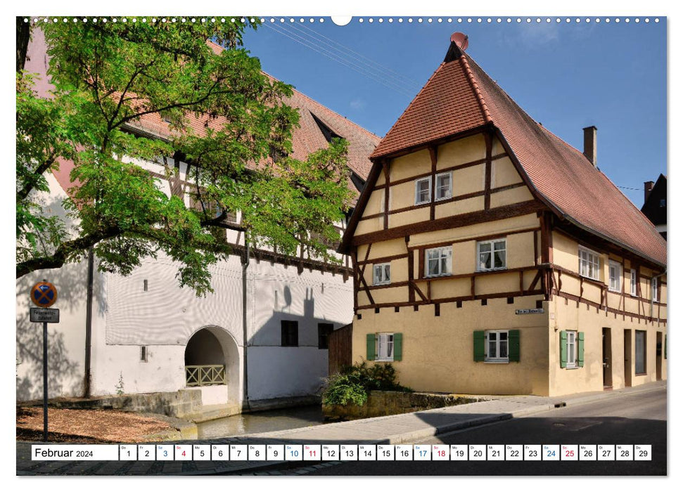 Nördlingen - A well-rounded affair (CALVENDO wall calendar 2024) 