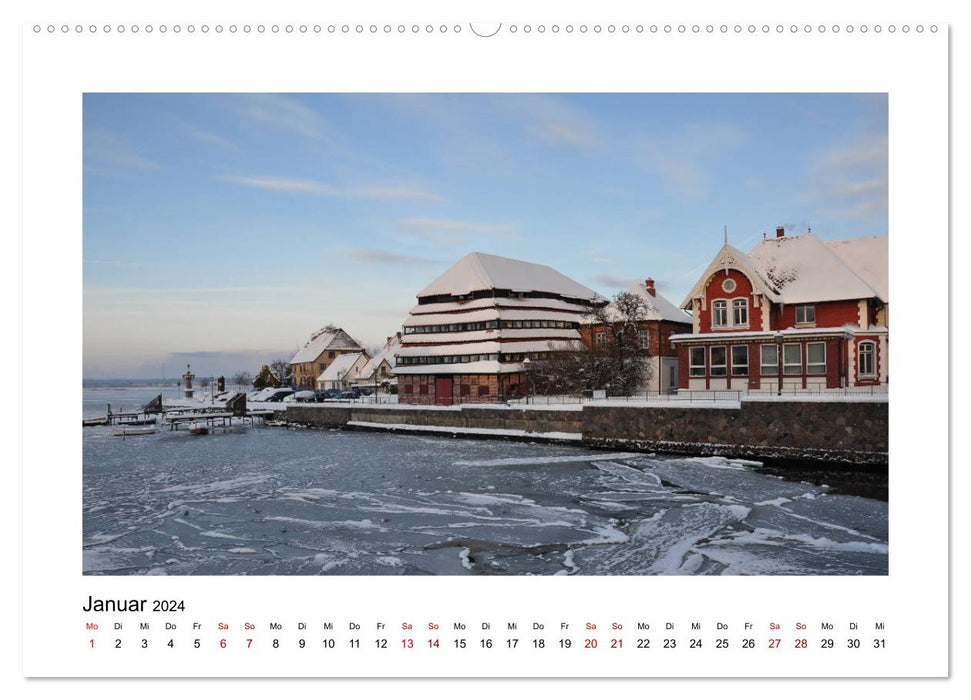 Neustadt in Holstein - Charming city by the sea (CALVENDO wall calendar 2024) 