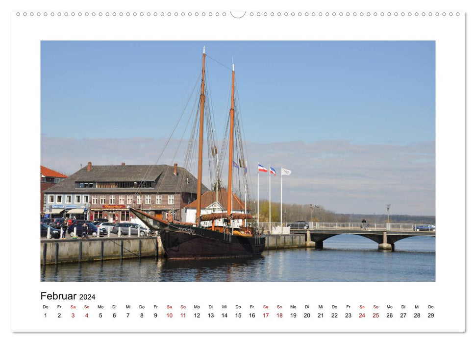 Neustadt in Holstein - Charming city by the sea (CALVENDO wall calendar 2024) 