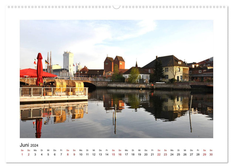 Neustadt in Holstein - Charming city by the sea (CALVENDO wall calendar 2024) 