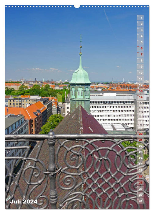 Copenhagen. Scandinavian Beautiful (CALVENDO Premium Wall Calendar 2024) 