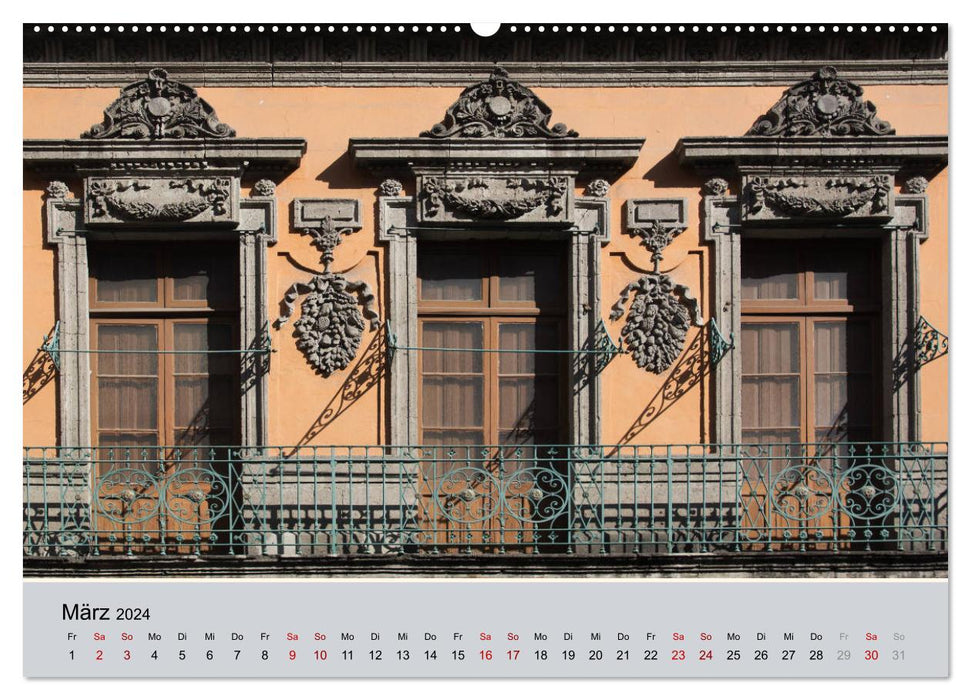 Mexiko - Rundreise (CALVENDO Premium Wandkalender 2024)