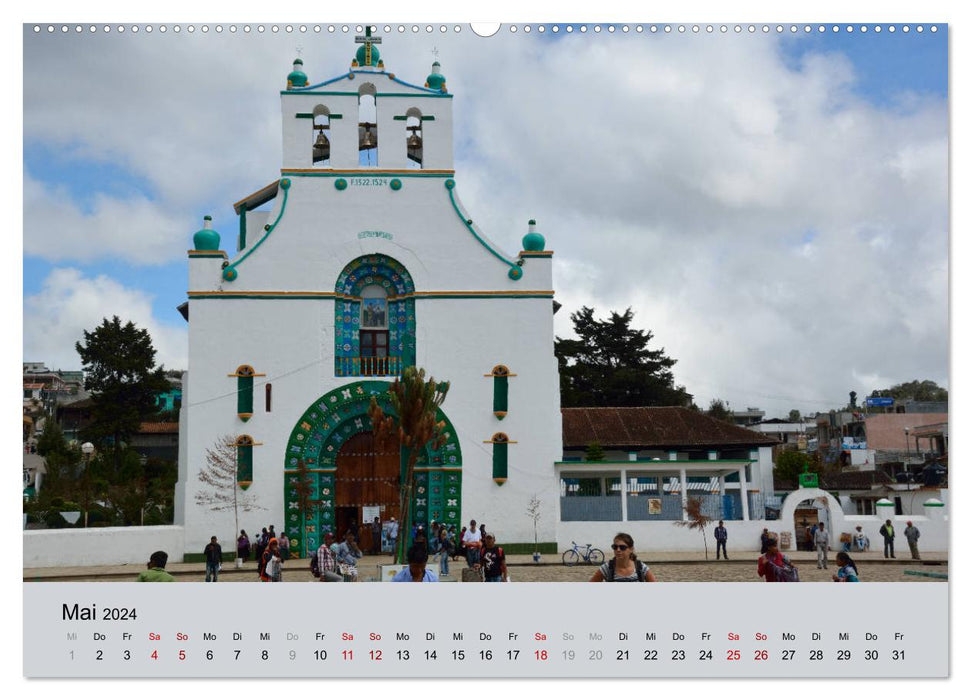 Mexico - Round Trip (CALVENDO Premium Wall Calendar 2024) 