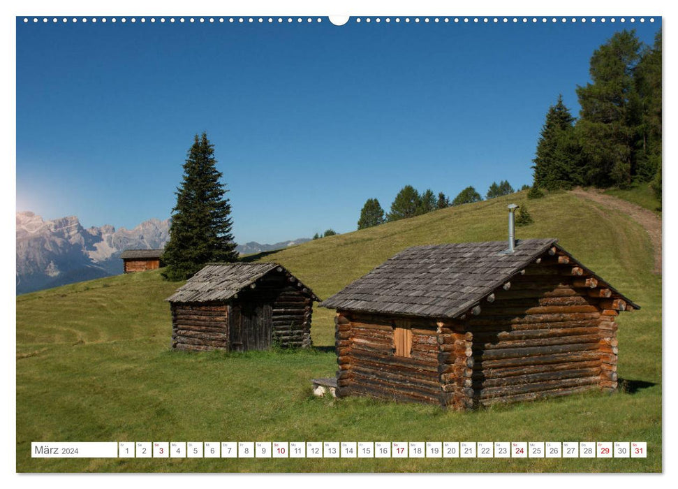 Typically South Tyrol (CALVENDO wall calendar 2024) 