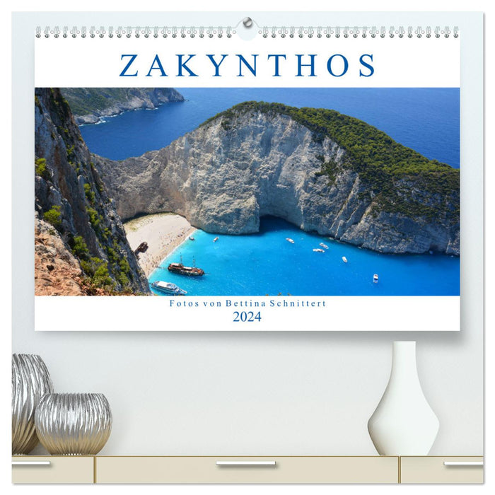 Zakynthos 2024 (Calvendo Premium Calendrier mural 2024) 