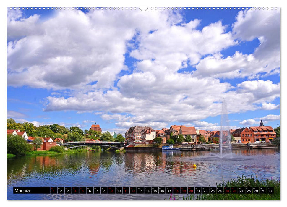 Havelberg bis Tangermünde (CALVENDO Premium Wandkalender 2024)