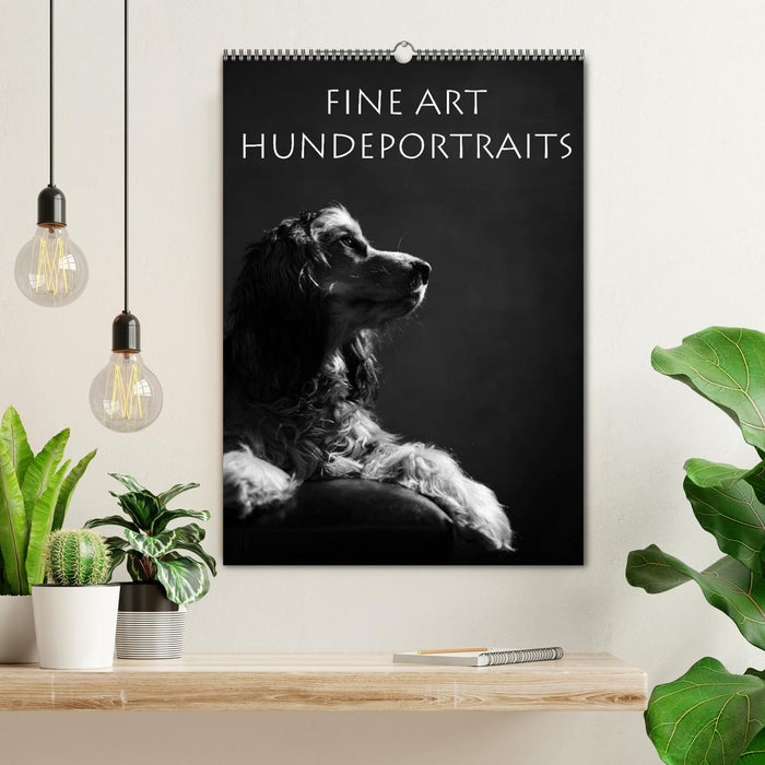 Fine Art Hundeportraits (CALVENDO Wandkalender 2024)