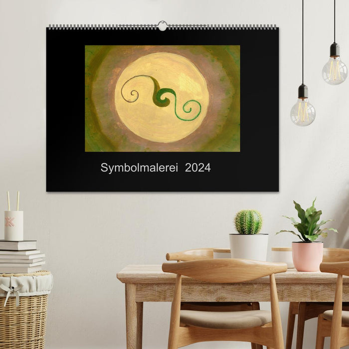 Symbol painting (CALVENDO wall calendar 2024) 