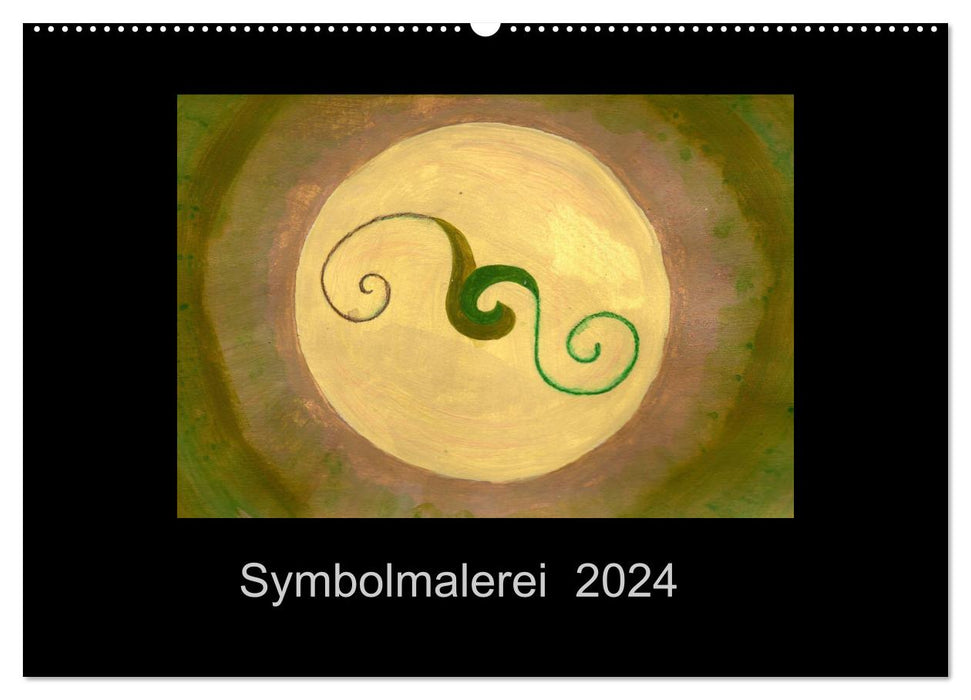 Peinture de symboles (Calendrier mural CALVENDO 2024) 
