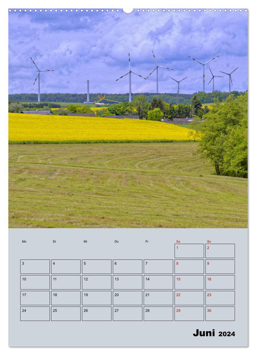 Kirchberg Hunsrück - Impressionen (CALVENDO Premium Wandkalender 2024)