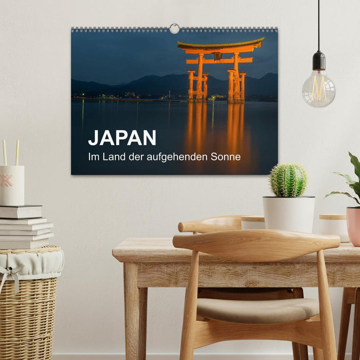 Japan - In the land of the rising sun (CALVENDO wall calendar 2024) 