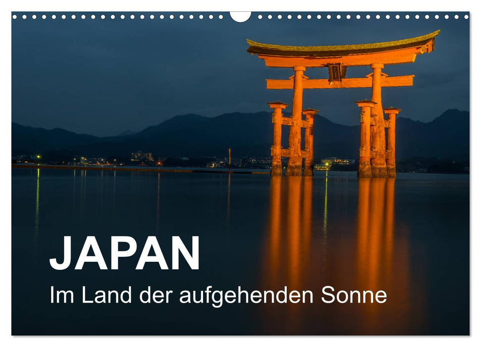 Japan - Im Land der aufgehenden Sonne (CALVENDO Wandkalender 2024)