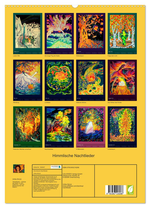 Himmlische Nachtlieder (CALVENDO Premium Wandkalender 2024)