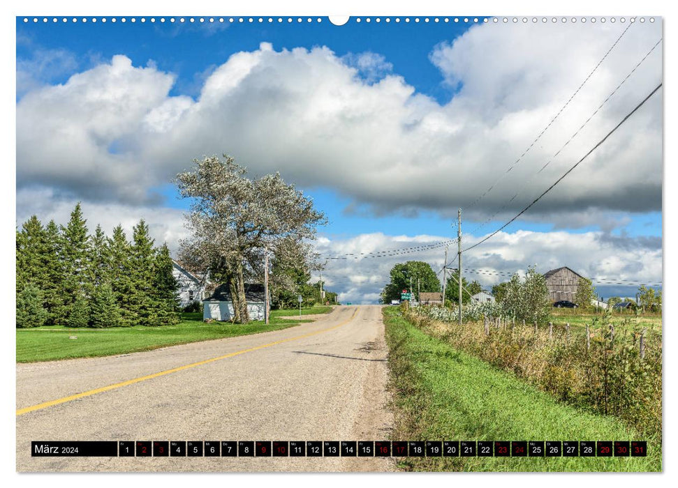 Manitoulin Island - Ontario / Canada (CALVENDO wall calendar 2024) 