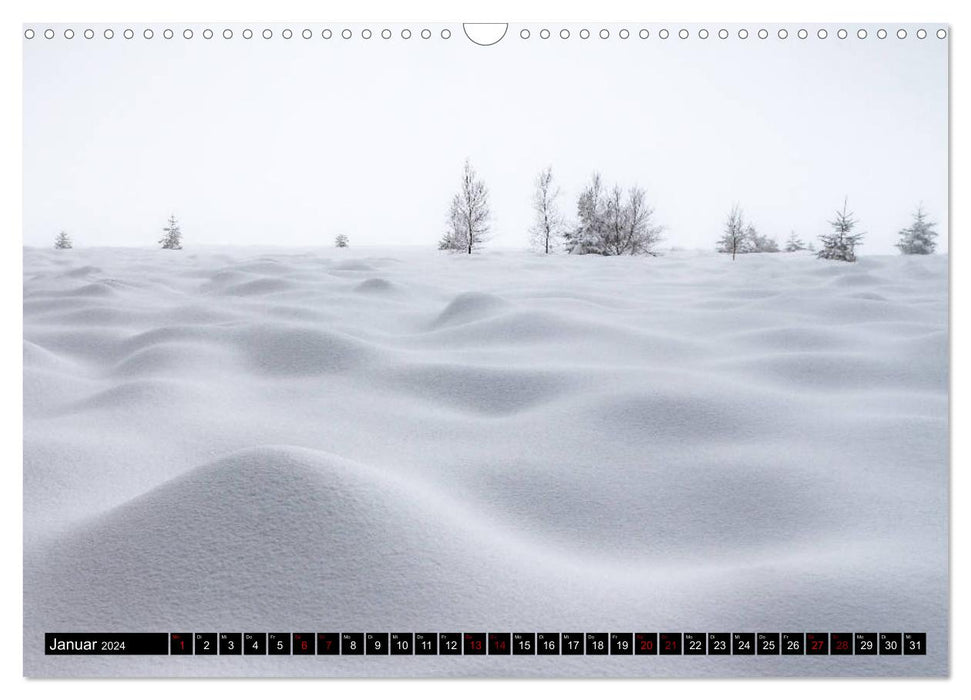 Die westliche Eifel (CALVENDO Wandkalender 2024)