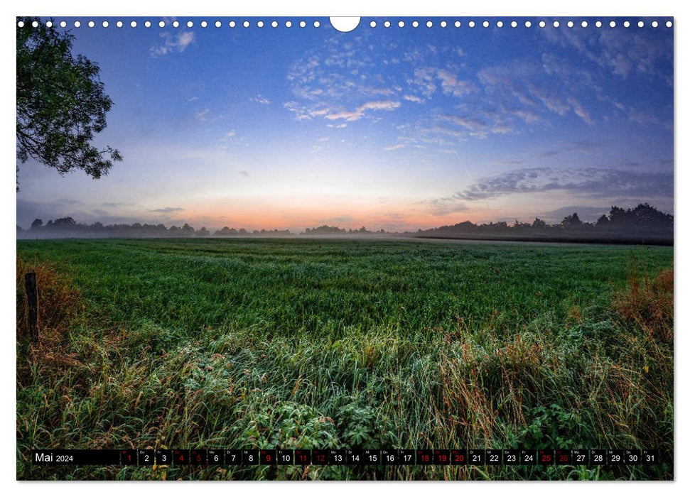 Die westliche Eifel (CALVENDO Wandkalender 2024)