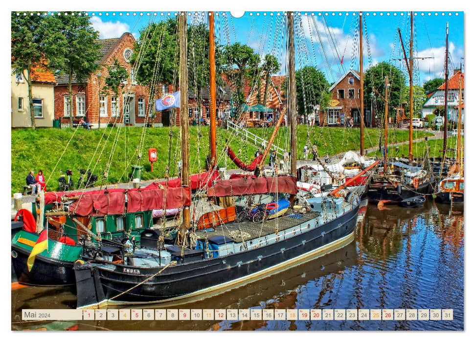 Reise an die Nordsee - Carolinensiel (CALVENDO Premium Wandkalender 2024)