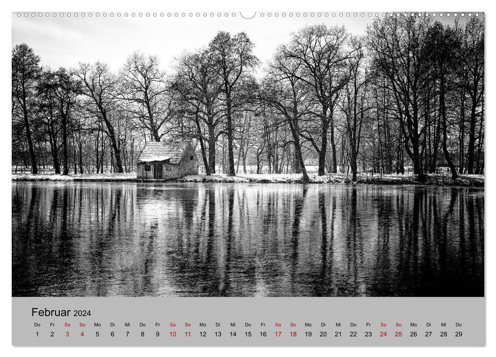 Lausitz Impressionen (CALVENDO Premium Wandkalender 2024)