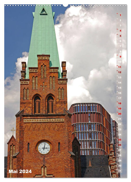 Kopenhagen. Skandinavische Schöne (CALVENDO Wandkalender 2024)