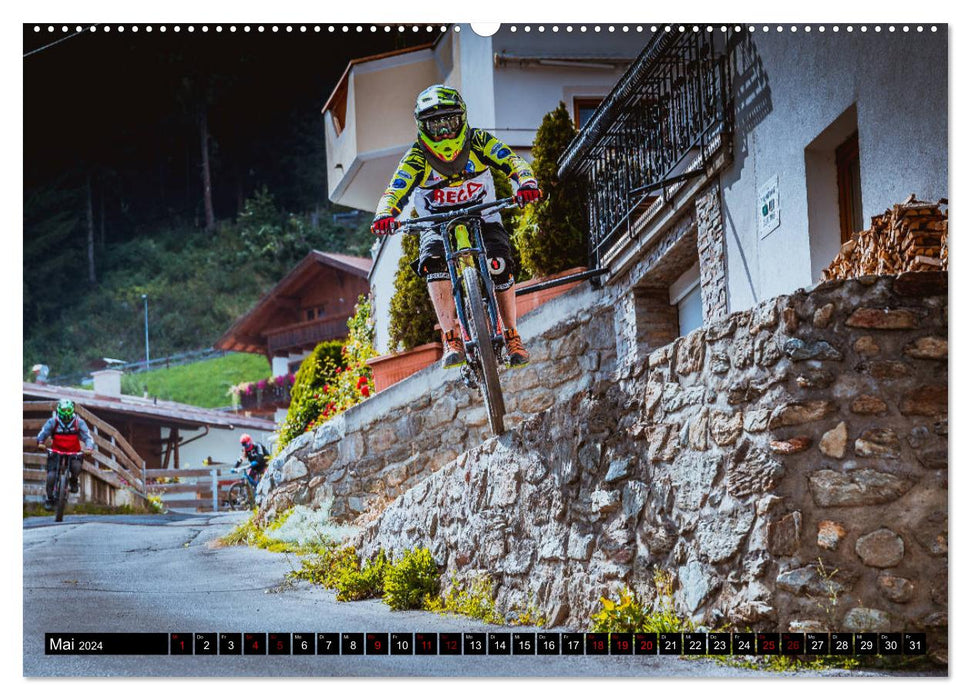 Downhill Action (CALVENDO wall calendar 2024) 