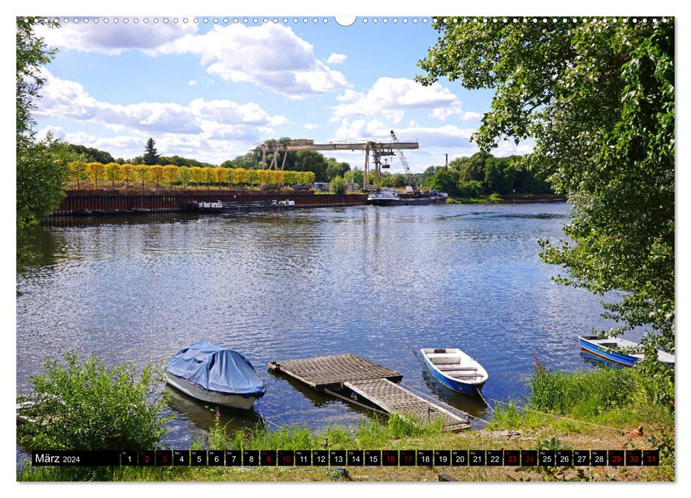 Havelberg bis Tangermünde (CALVENDO Wandkalender 2024)