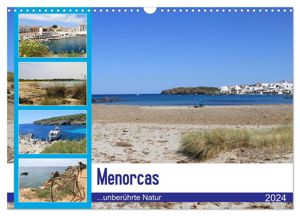Menorca's untouched nature (CALVENDO wall calendar 2024) 