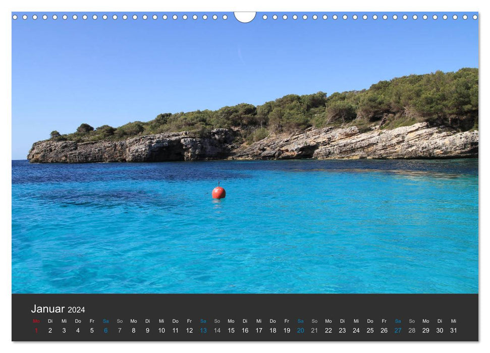 Menorcas unberührte Natur (CALVENDO Wandkalender 2024)