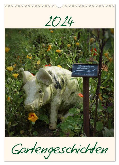 Gartengeschichten (CALVENDO Wandkalender 2024)