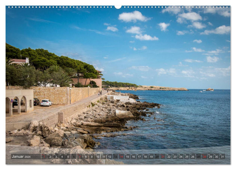 Im Osten von Mallorca (CALVENDO Wandkalender 2024)