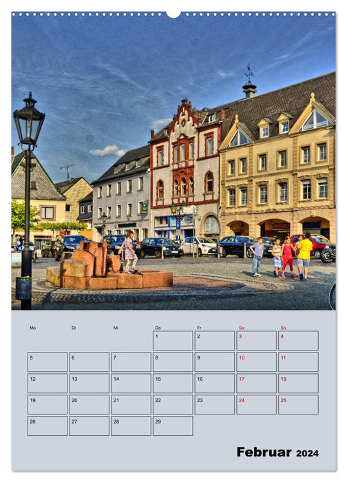 Kirchberg Hunsrück - Impressions (Calendrier mural CALVENDO 2024) 