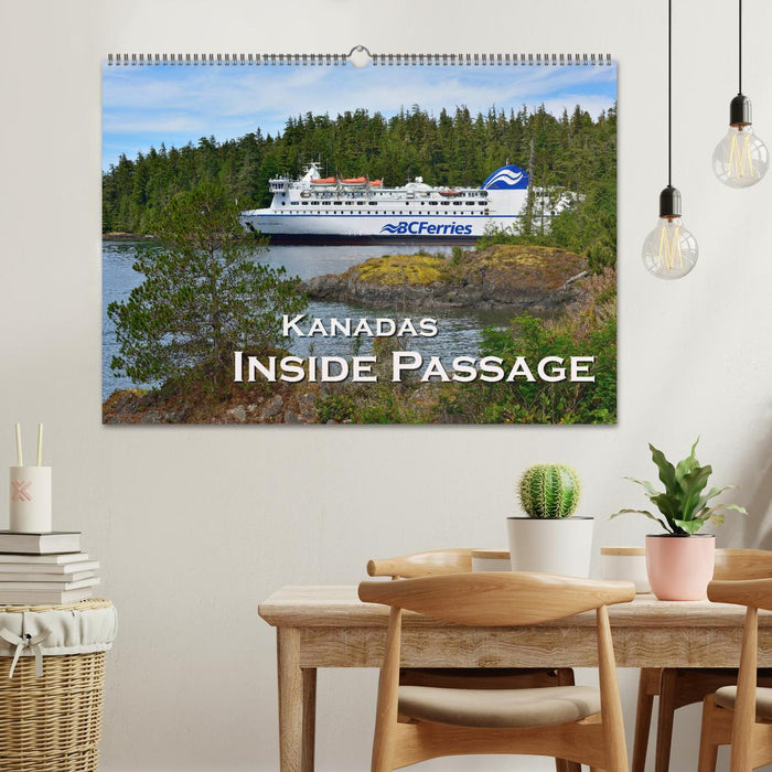 Le passage intérieur du Canada (Calendrier mural CALVENDO 2024) 