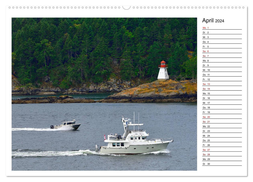 Kanadas Inside Passage (CALVENDO Wandkalender 2024)