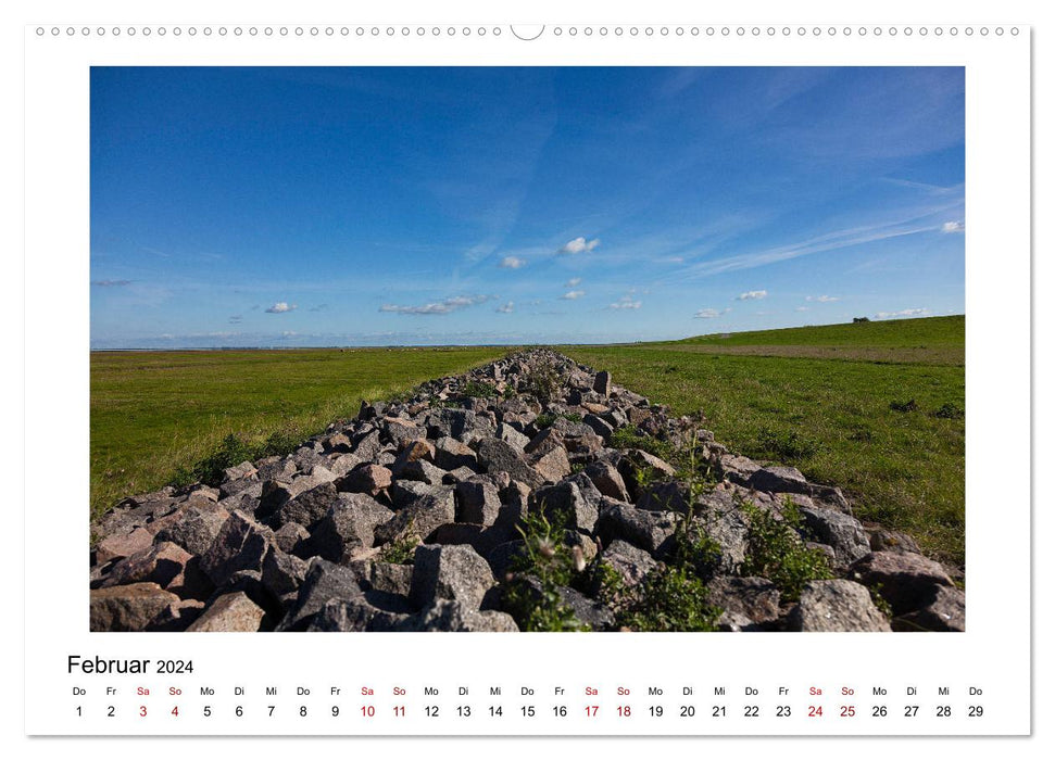 Friedrichskoog Spitze (CALVENDO Wandkalender 2024)