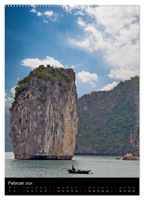 Ha Long Bay, Kreuzfahrt in Vietnam (CALVENDO Premium Wandkalender 2024)