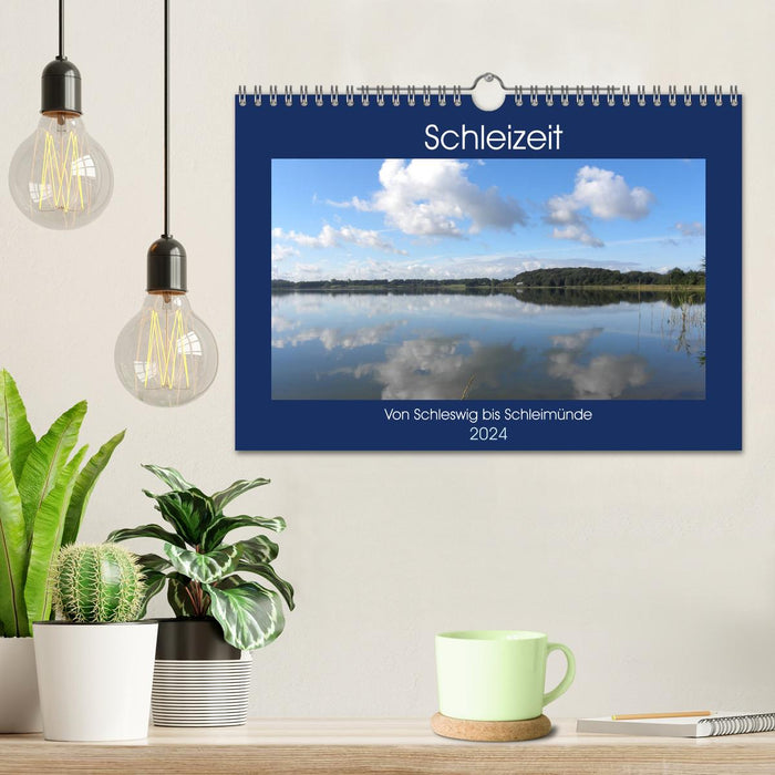 Schleizeit - Du Schleswig à Schimmelünde (Calendrier mural CALVENDO 2024) 