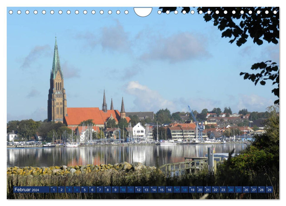 Schleizeit - Von Schleswig bis Schleimünde (CALVENDO Wandkalender 2024)