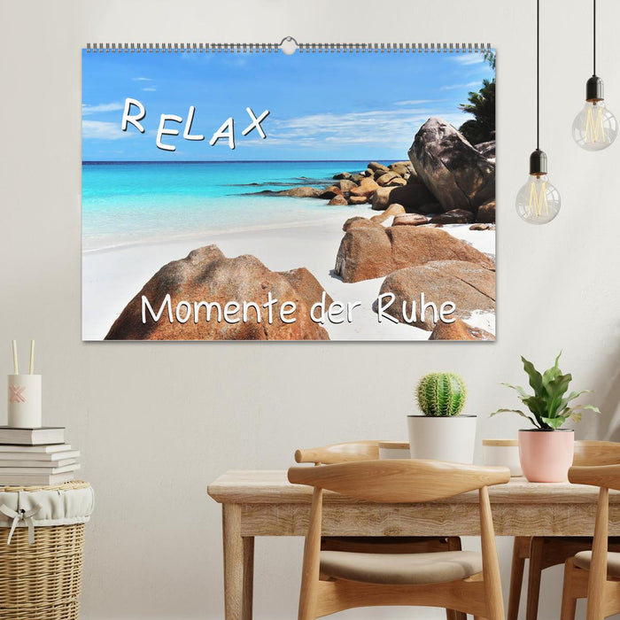 Relax, Momente der Ruhe (CALVENDO Wandkalender 2024)