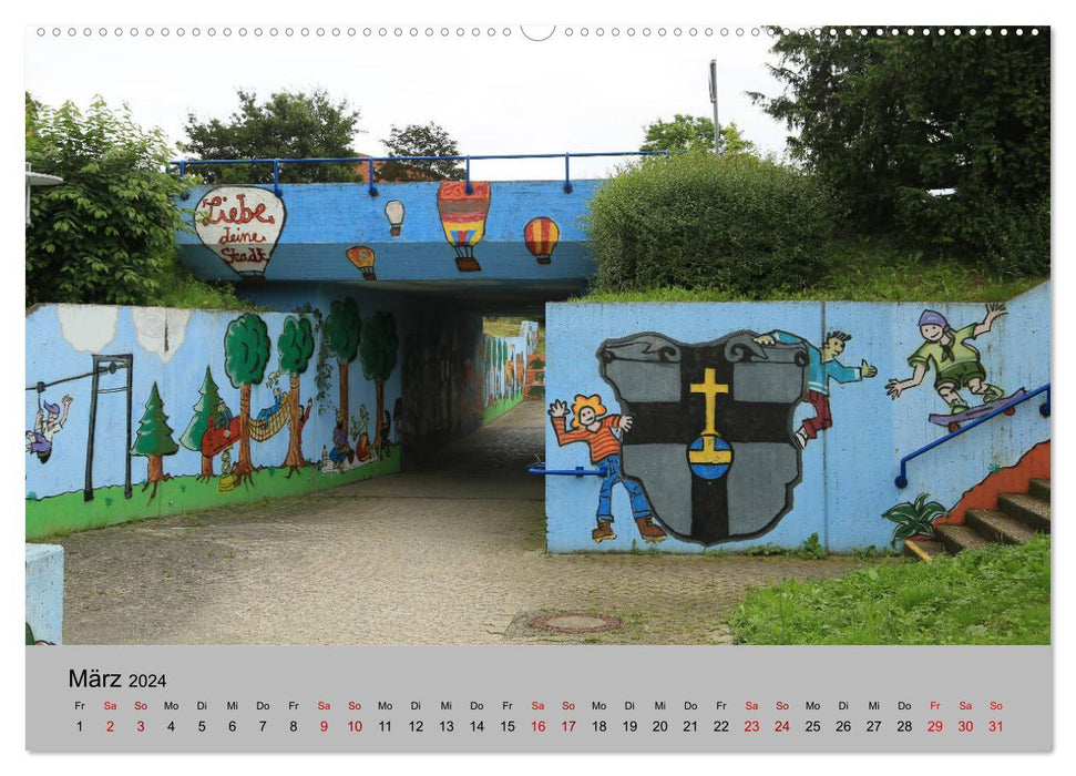 Notre Meckenheim (Calendrier mural CALVENDO Premium 2024) 