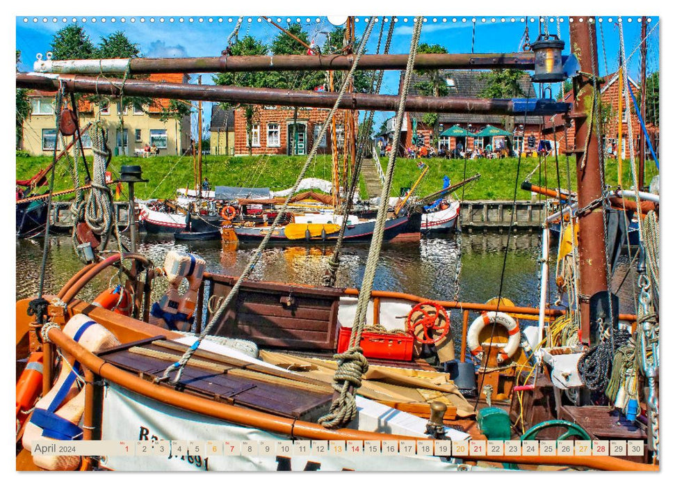 Voyage en Mer du Nord - Carolinensiel (Calendrier mural CALVENDO 2024) 