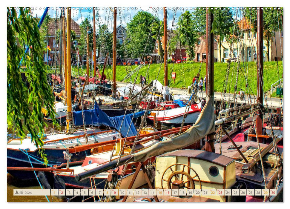 Voyage en Mer du Nord - Carolinensiel (Calendrier mural CALVENDO 2024) 