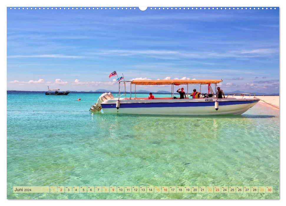 Voyage à travers l'Asie - Malaisie (Calendrier mural CALVENDO 2024) 