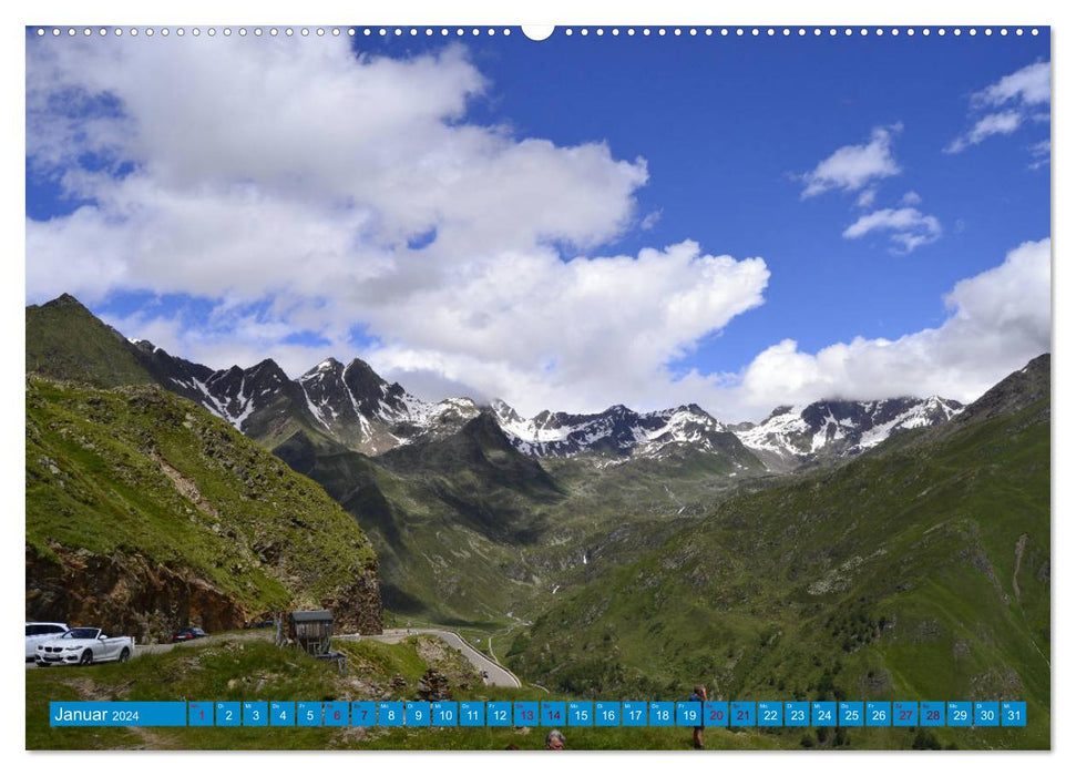 Tyrol du Sud - Haut Adige ...donne envie d'aller à la montagne (Calendrier mural CALVENDO Premium 2024) 