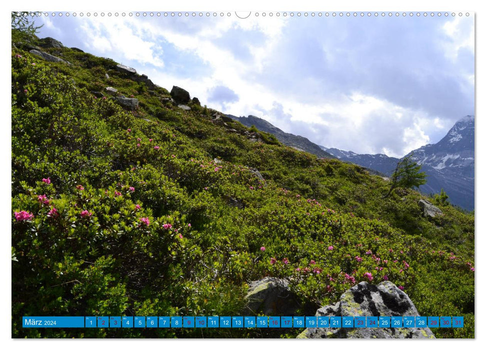 Tyrol du Sud - Haut Adige ...donne envie d'aller à la montagne (Calendrier mural CALVENDO Premium 2024) 