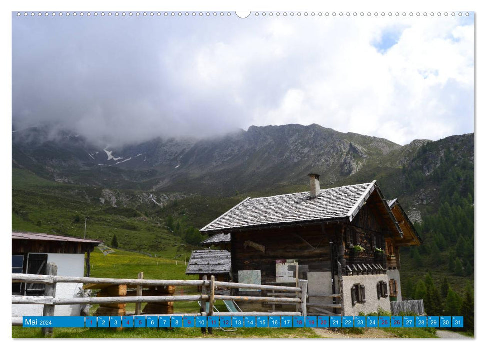 Tyrol du Sud - Haut Adige ...donne envie d'aller à la montagne (Calendrier mural CALVENDO Premium 2024) 
