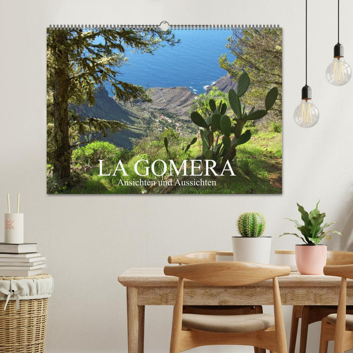 La Gomera - Vues et perspectives (Calendrier mural CALVENDO 2024) 