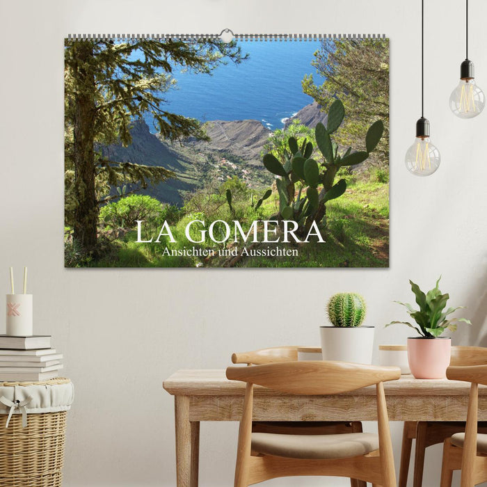 La Gomera - Ansichten und Aussichten (CALVENDO Wandkalender 2024)