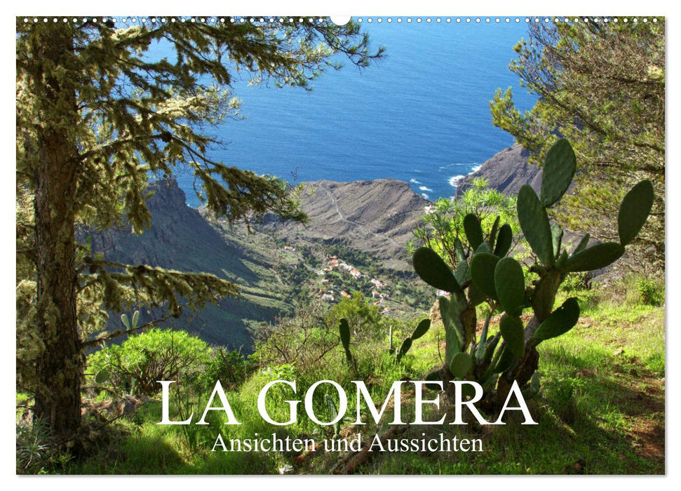 La Gomera - Vues et perspectives (Calendrier mural CALVENDO 2024) 